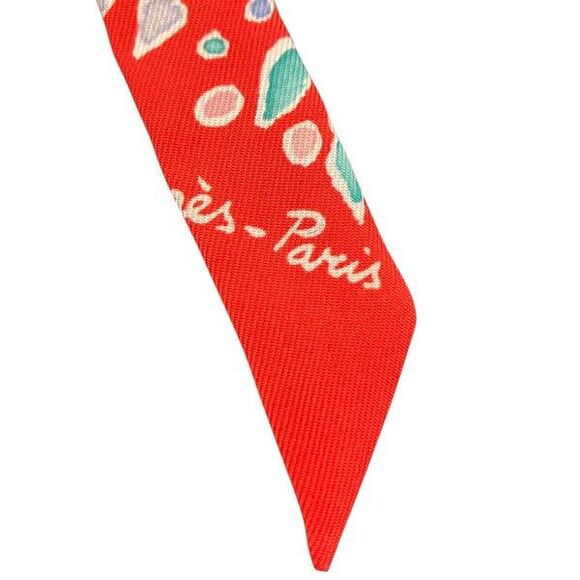 Hermes Twilly Doll Isola Di Primavera Silk Scarf